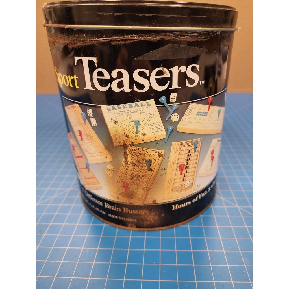 Cardinal Sport Teasers Premier Edition 7-in-1‎ Brain Busters Game Sports Puzzles